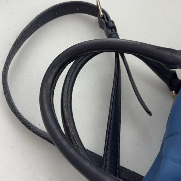 Kate Spade Royal Blue Leather Handbag - Picture 12 of 16